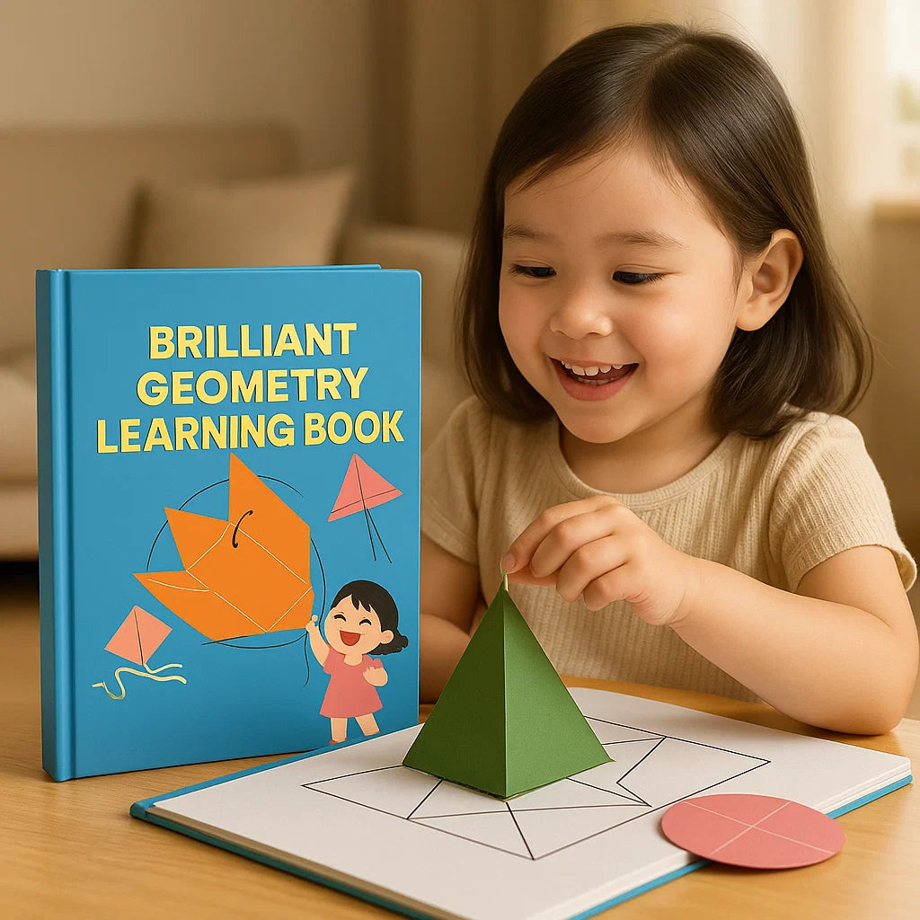 Brilliant Geometry Learning Book for Kids