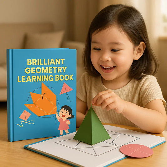Brilliant Geometry Learning Book for Kids