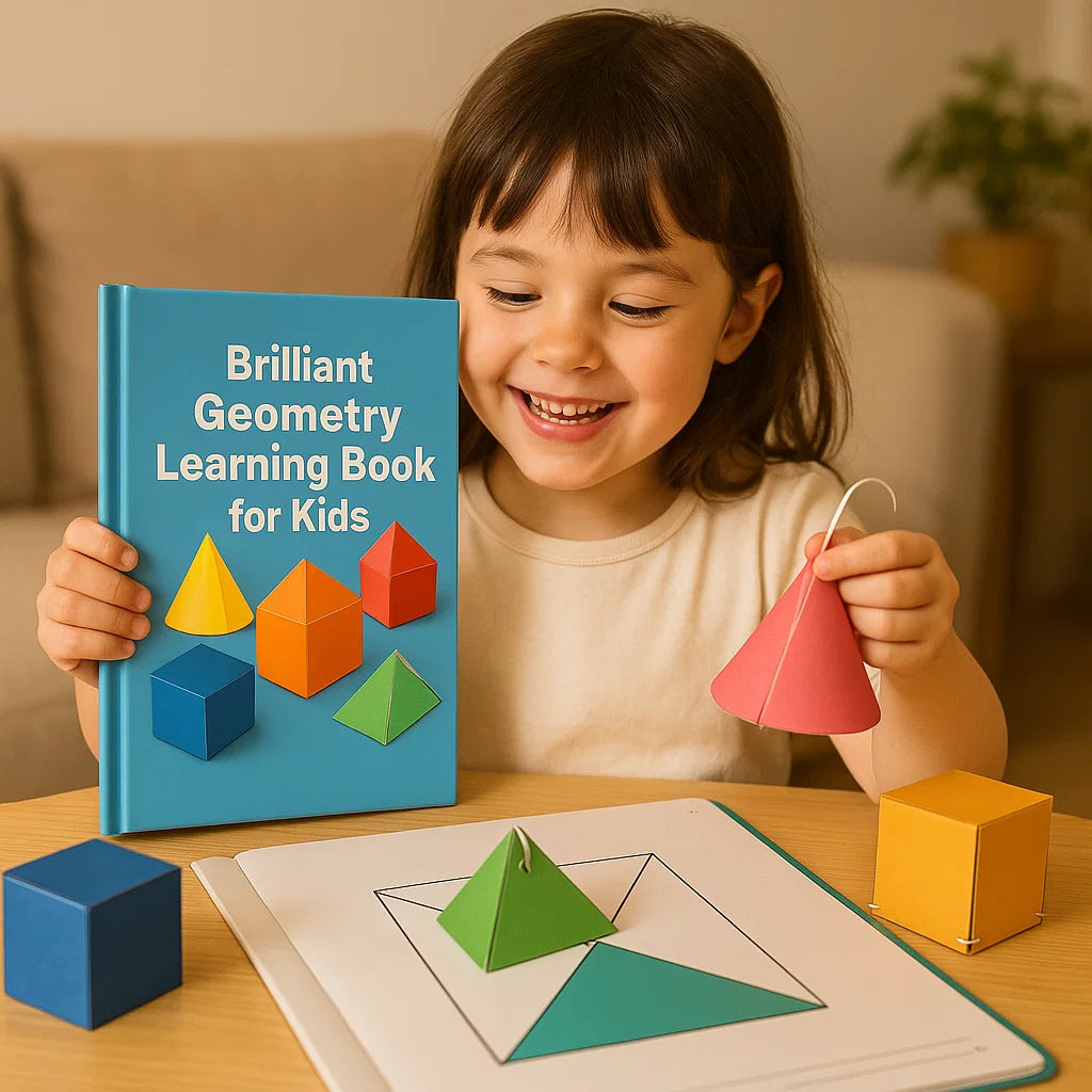 Brilliant Geometry Learning Book for Kids