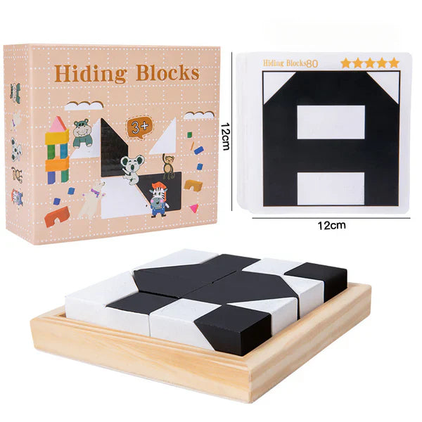 Dual Color Logic Puzzle Game in Pocket Size