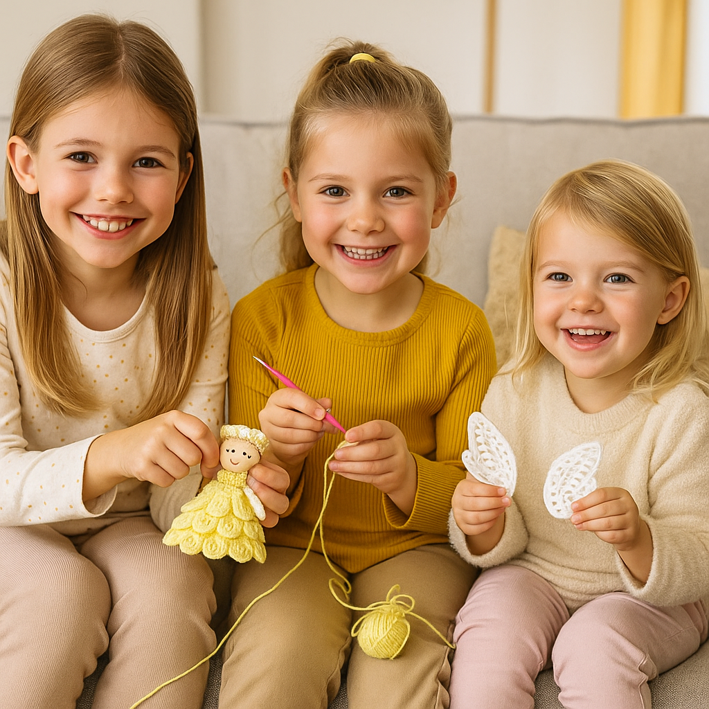 DIY Crocheted Angel Kit