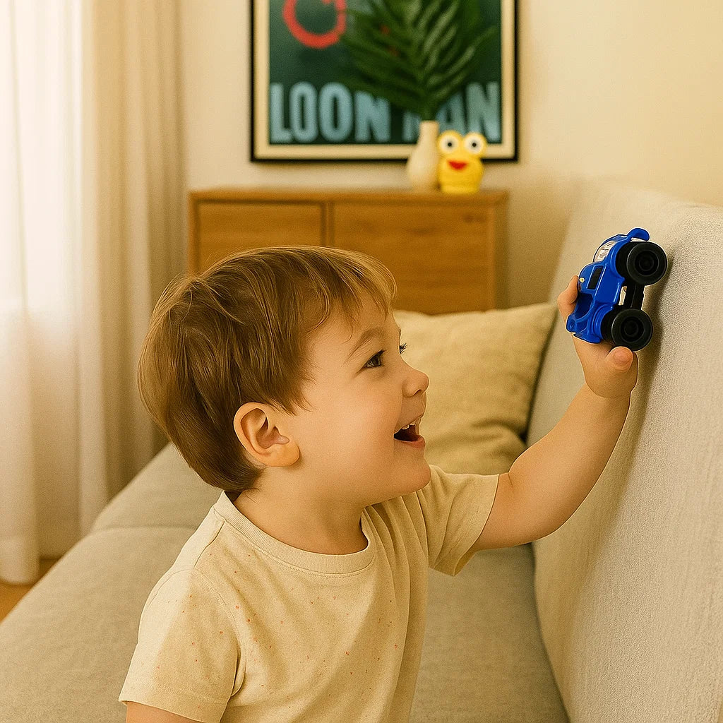 Magnetic Wall Climbing Cars
