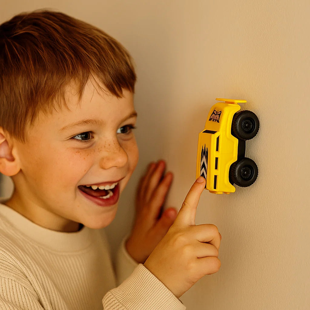 Magnetic Wall Climbing Cars