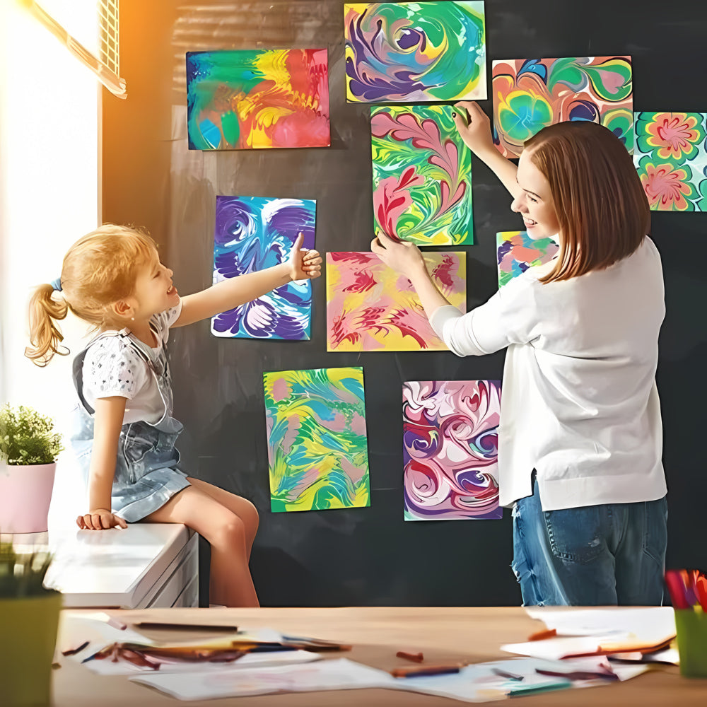 Creative Marble Watercolor Play Set