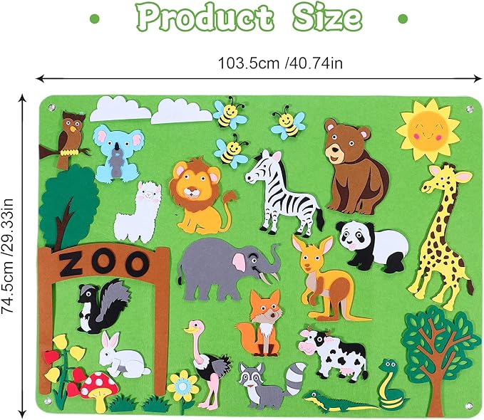 Montessori Felt Worlds