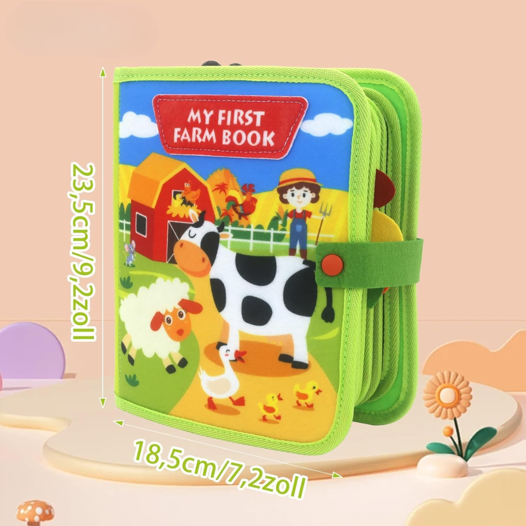 Educational Montessori Farm Story Book