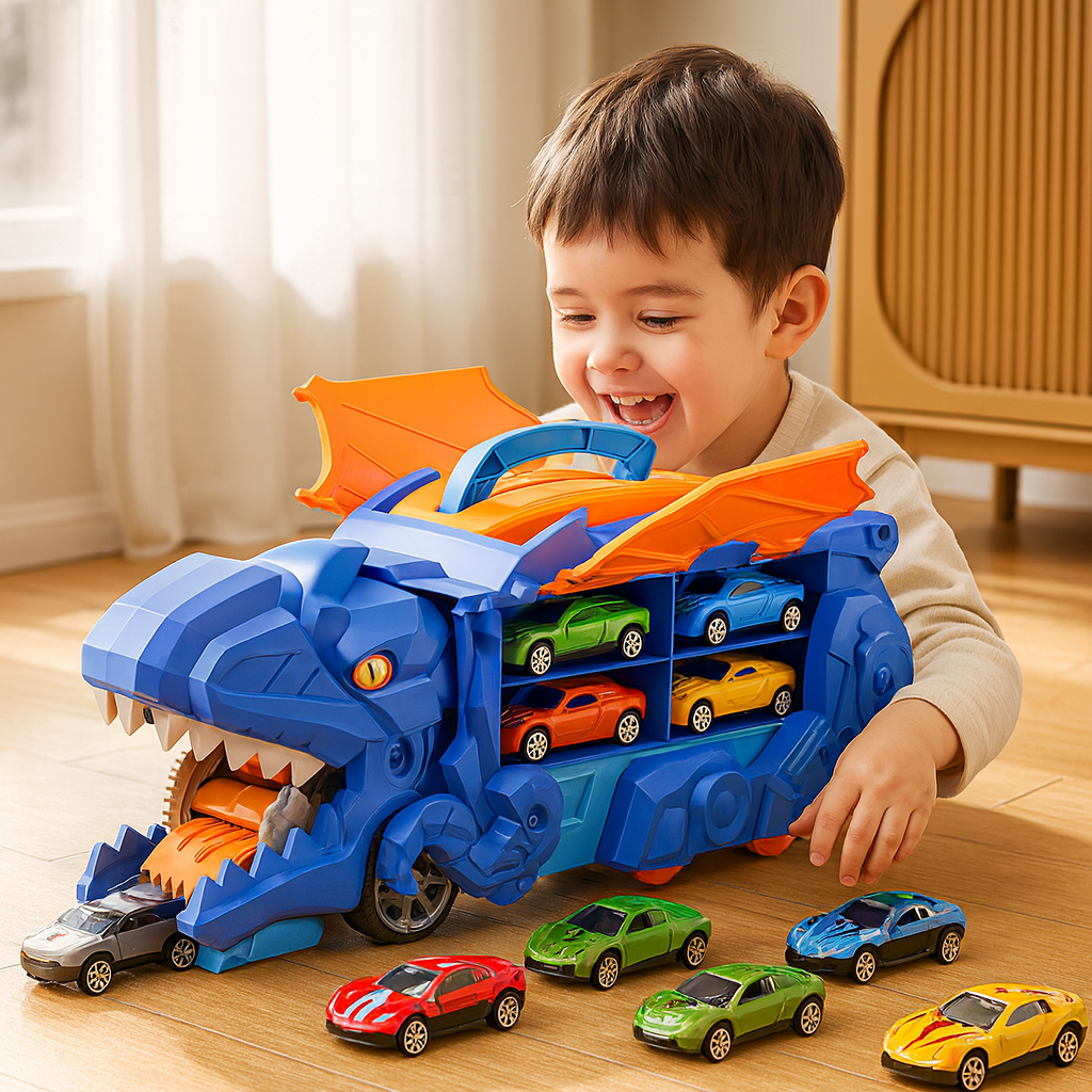 Dinosaur Car Game Truck