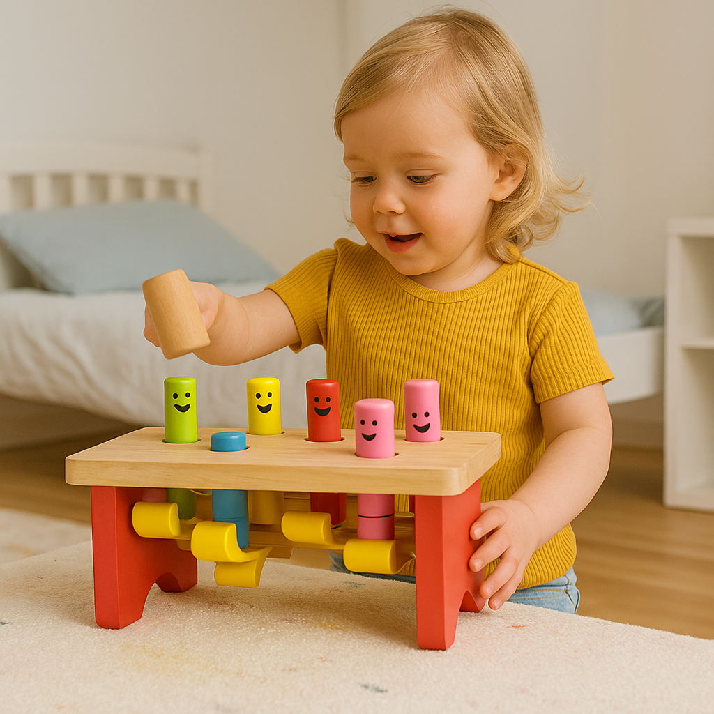 A Traditional Toy With A Modern Design - Hammer Toy
