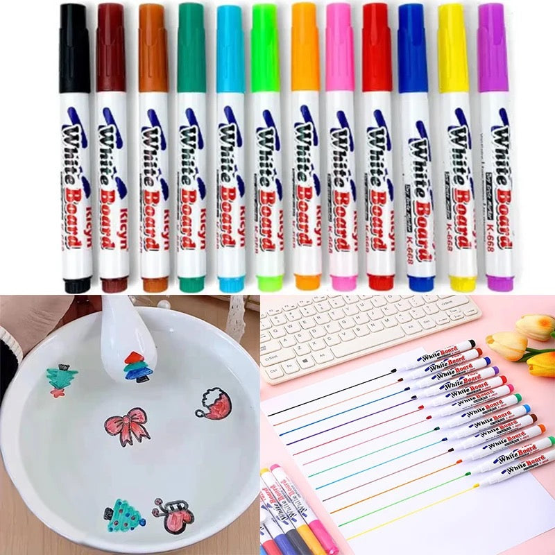 Magic Pens for Floating Drawings (12 Pieces)