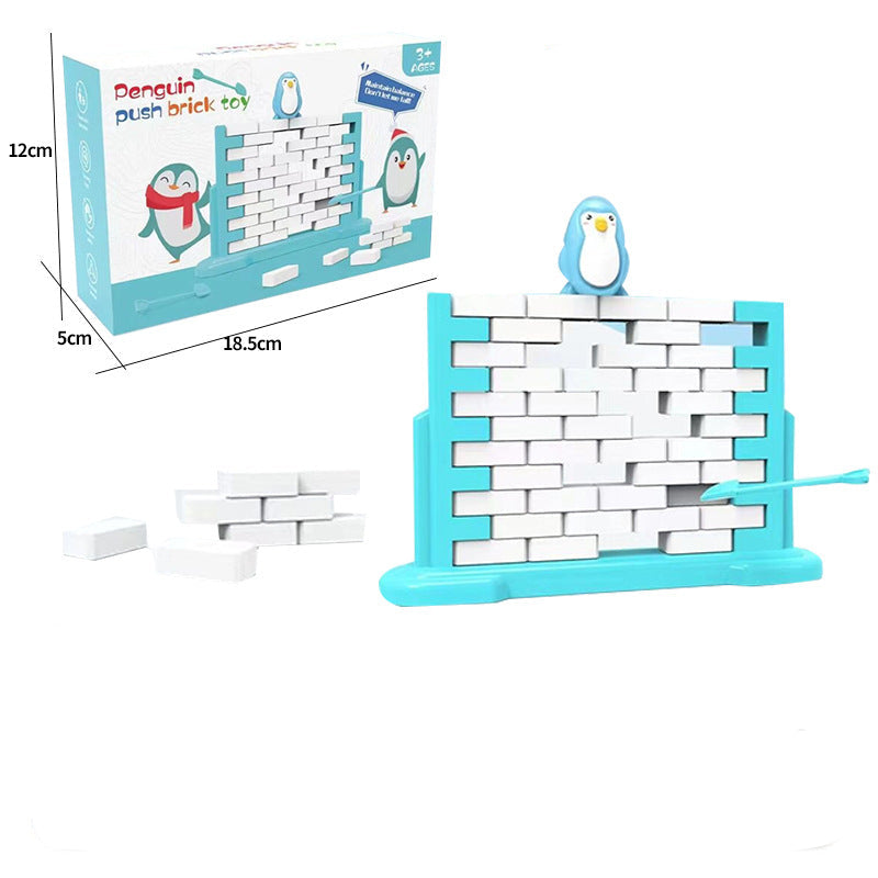 Penguin Ice Wall Balance Family Game