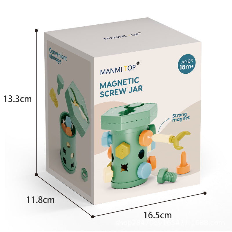 Montessori Screws Play Set