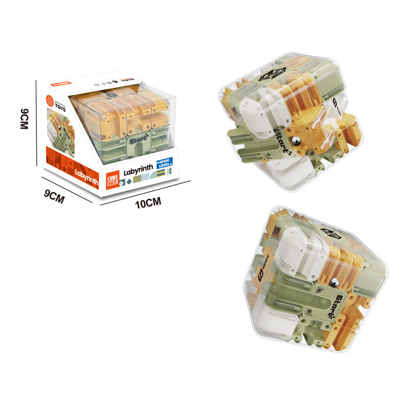 3D Labyrinth Puzzle Cube