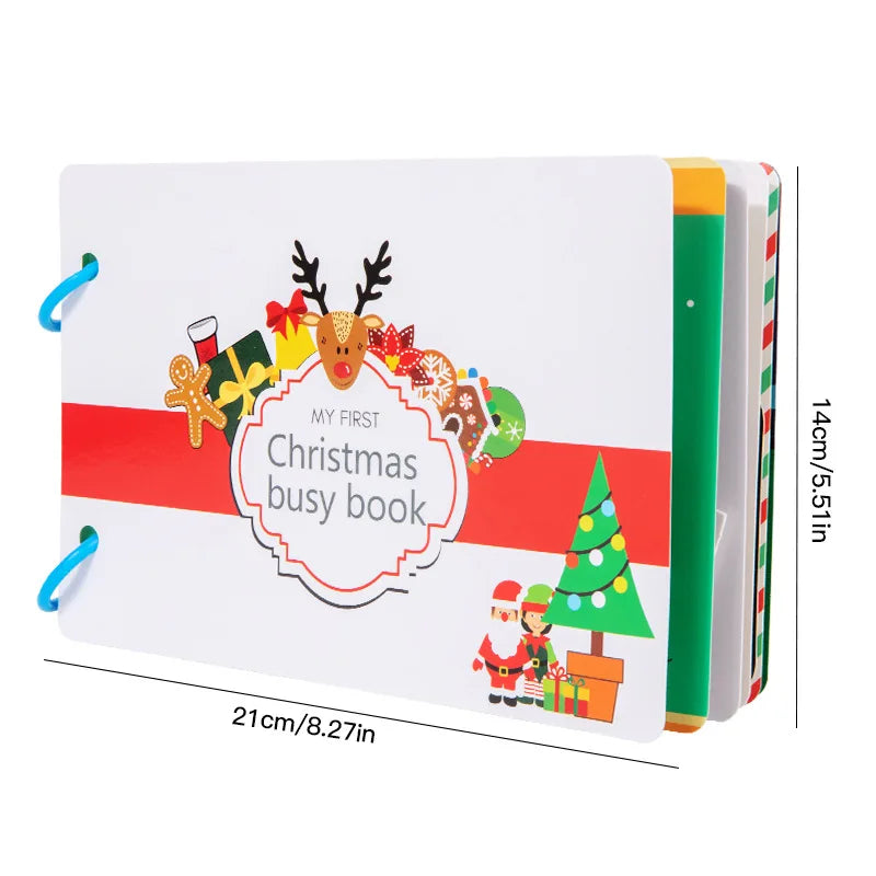 Educational Montessori Christmas Story Book