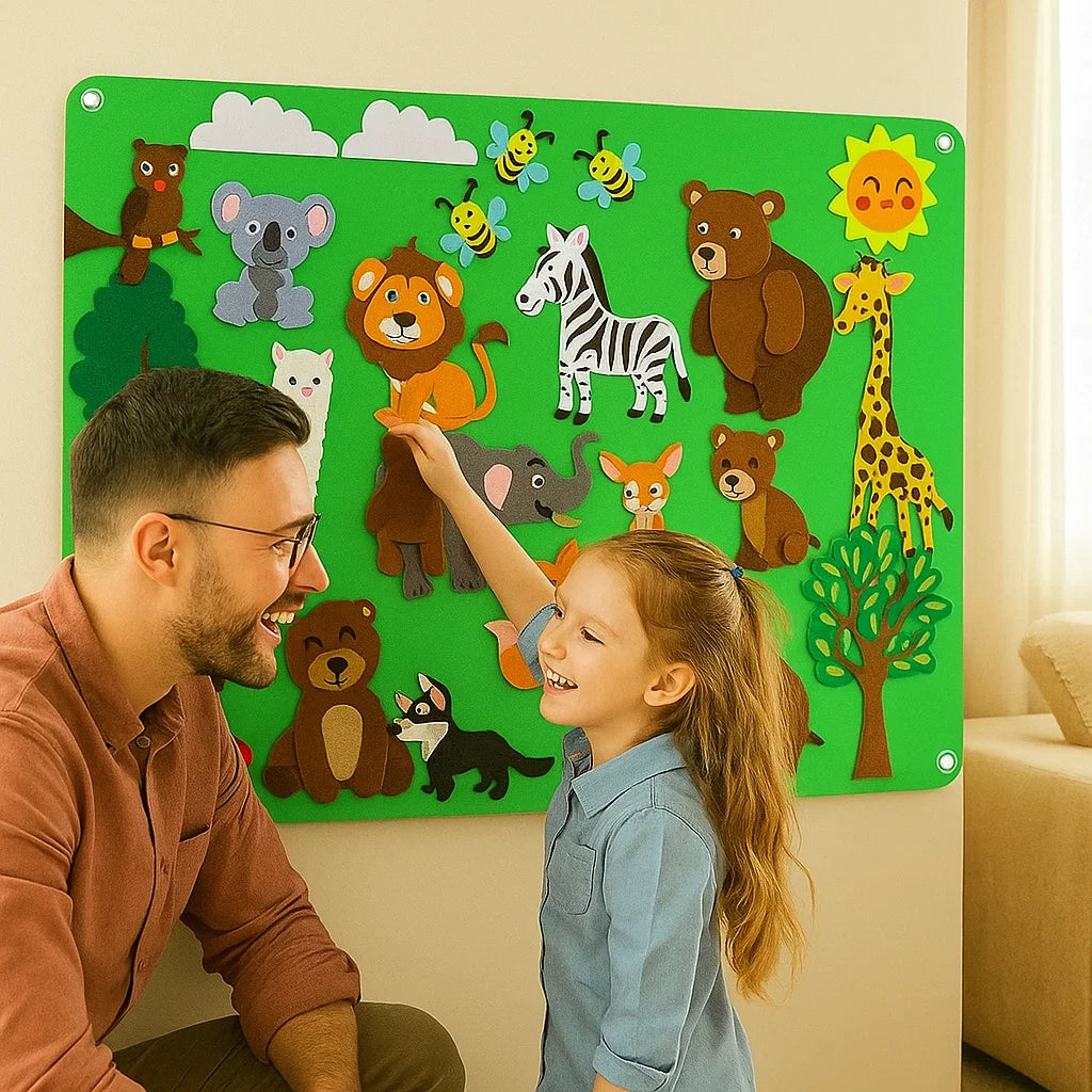 Montessori Felt Worlds