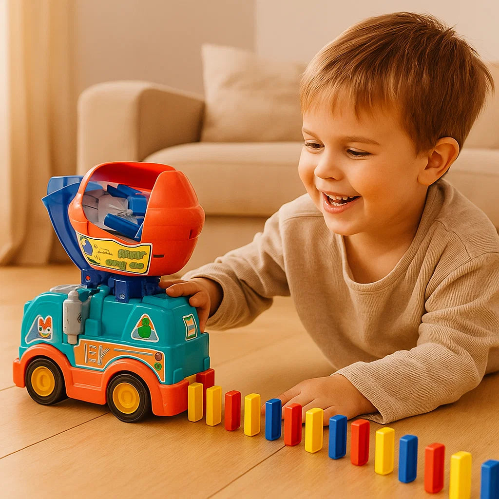 Montessori Domino Truck