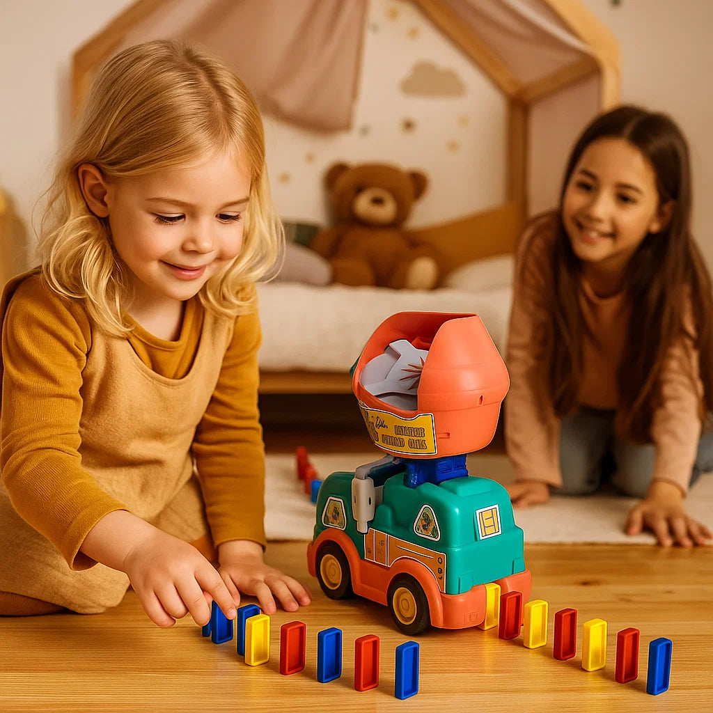 Montessori Domino Truck