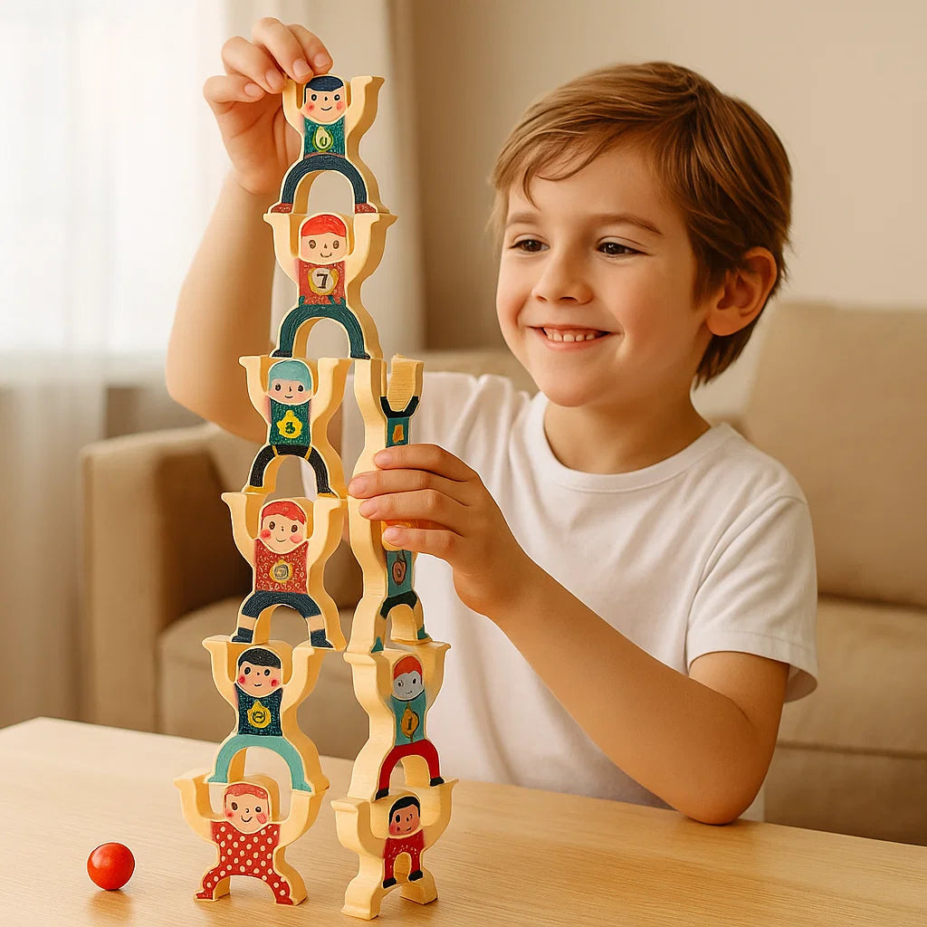 Supports Your Child's Development - Stacking Game