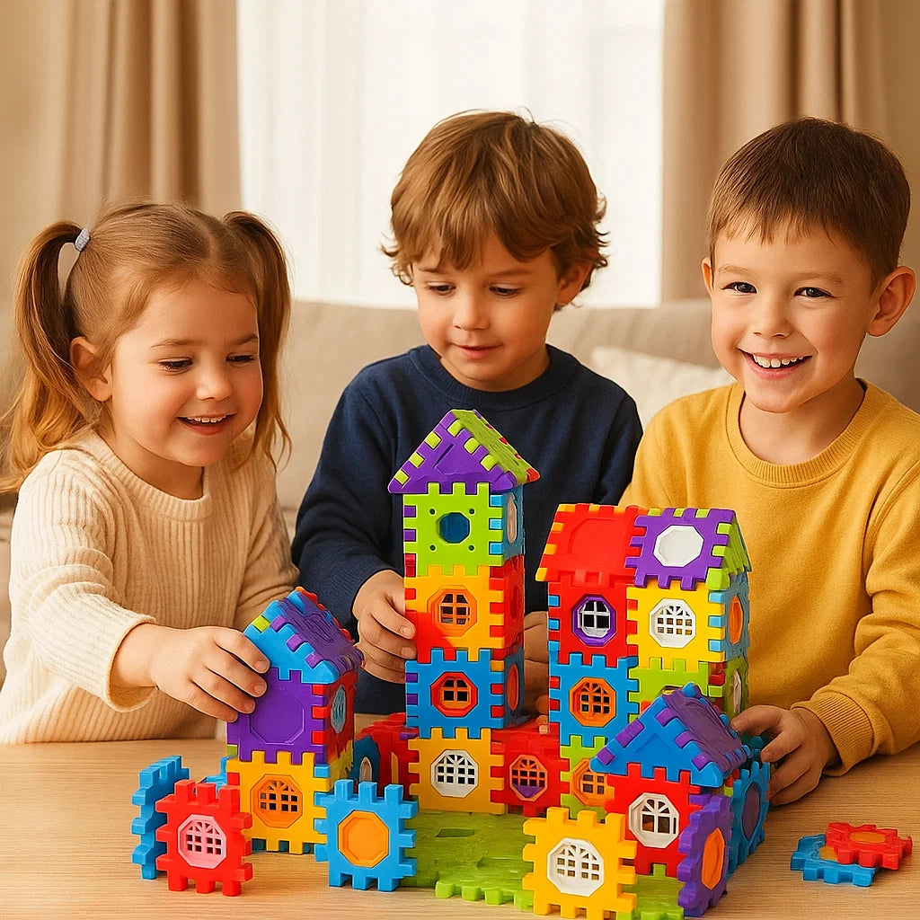 Montessori Window Building Blocks For Children