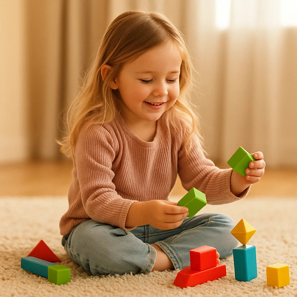 Child - Friendly Montessori Stacking Blocks