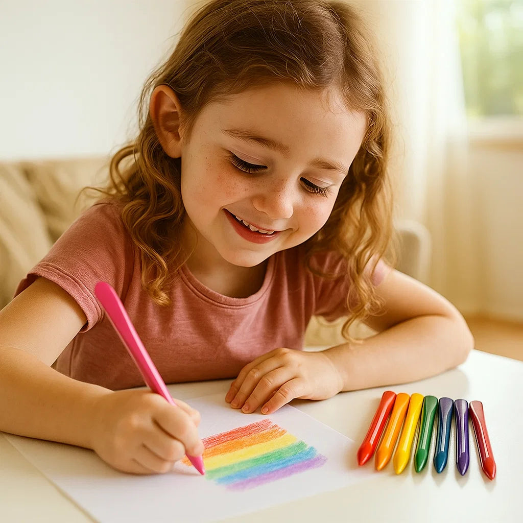 Smudge - Proof Anti - Smudge Coloured Pencils For Creative Children