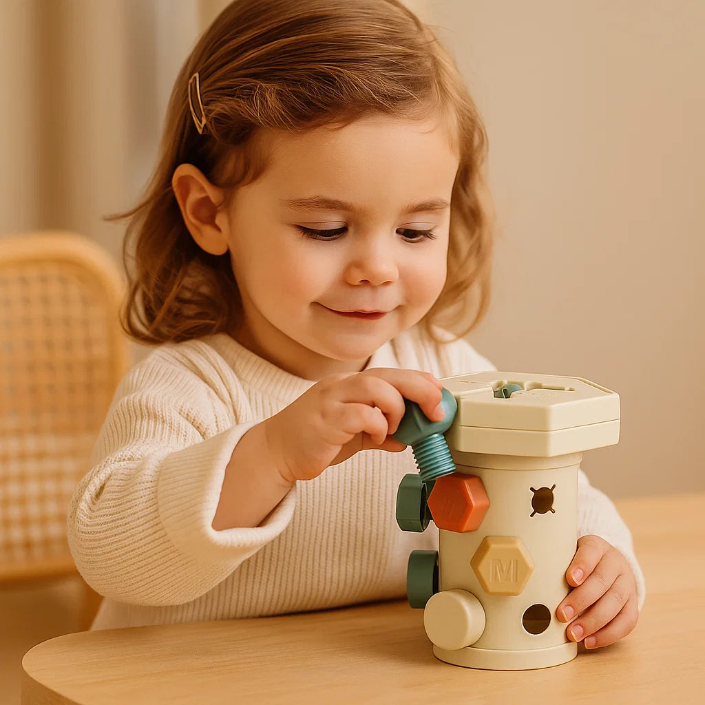 Montessori Screws Play Set