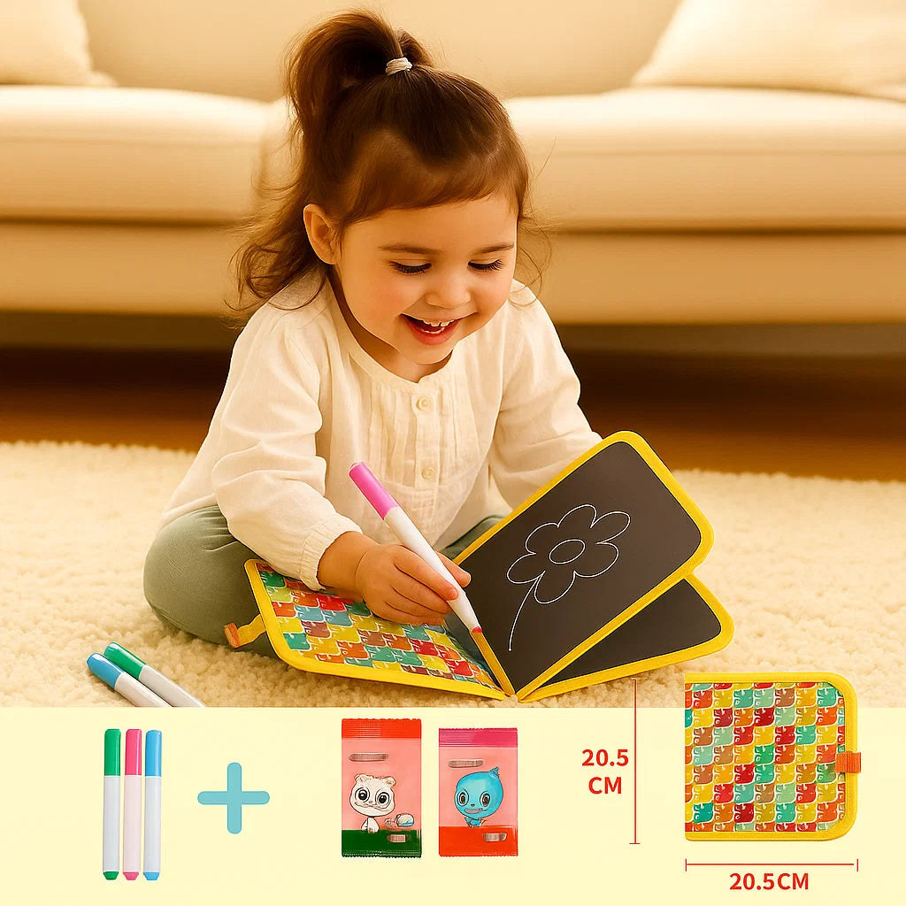 Portable Reusable Drawing Book for Children