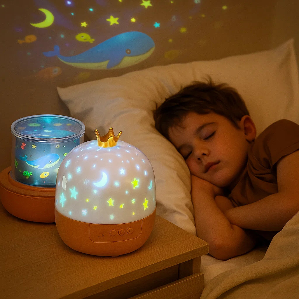 2-in-1 Kids Night Light and Projector
