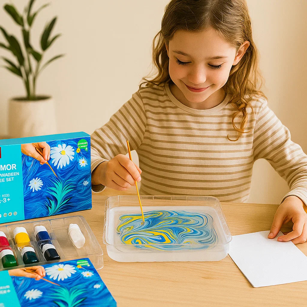 Creative Marble Watercolor Play Set