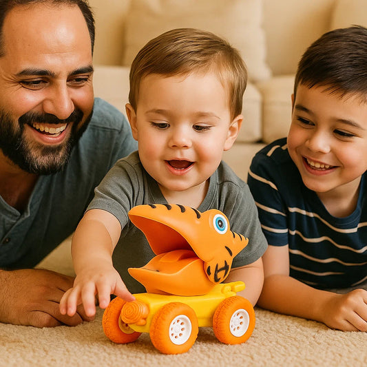 Push & Drive Dino Monstertrucks