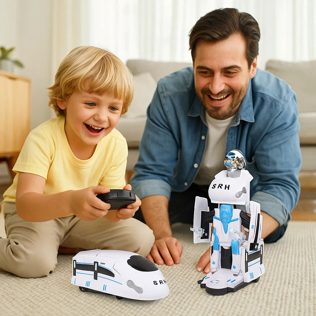 Transforming Robot Train Toy
