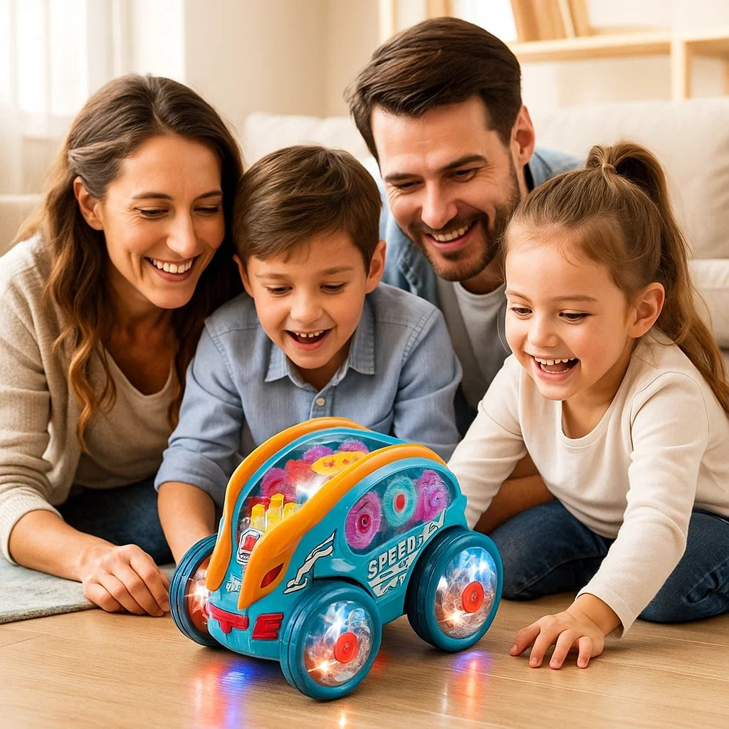 Glowing Somersault Car