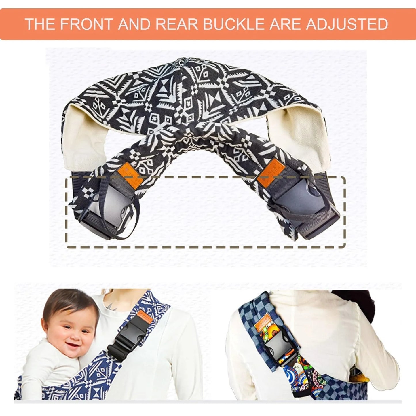 Adjustable and Comfortable Baby Hip Carrier