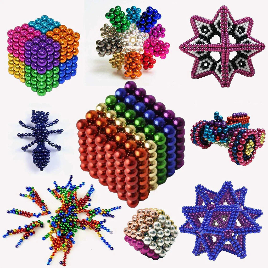 Magnetic Sphere Building Set for Creative Constructions