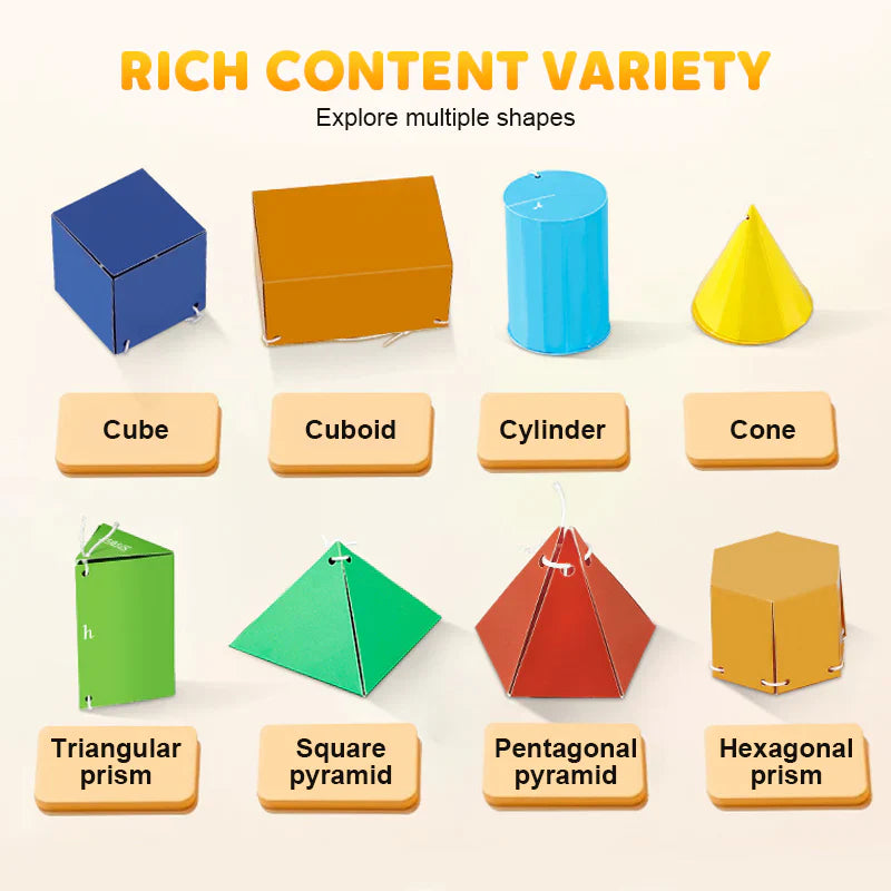 Brilliant Geometry Learning Book for Kids