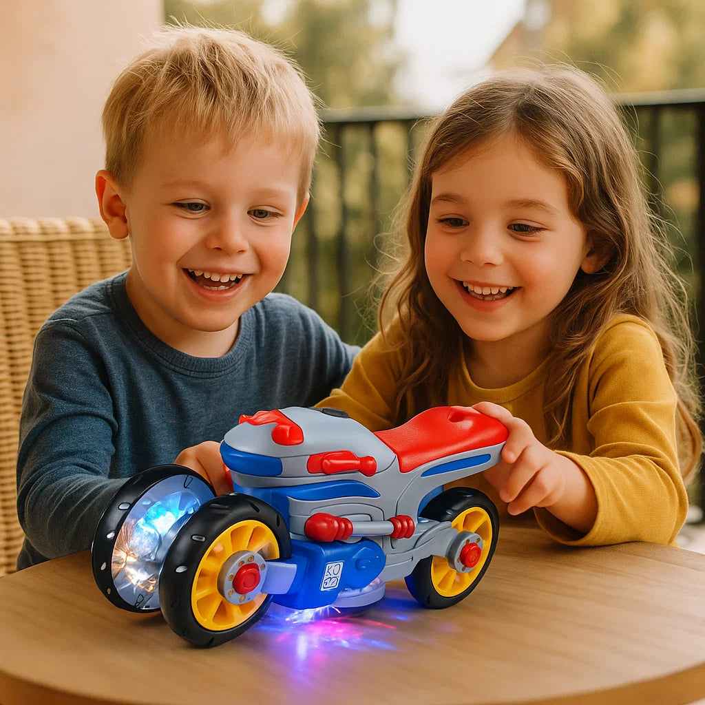Light-Up Musical Dancing Motorbike