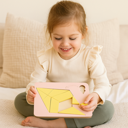 Wooden Tangram Puzzle Game