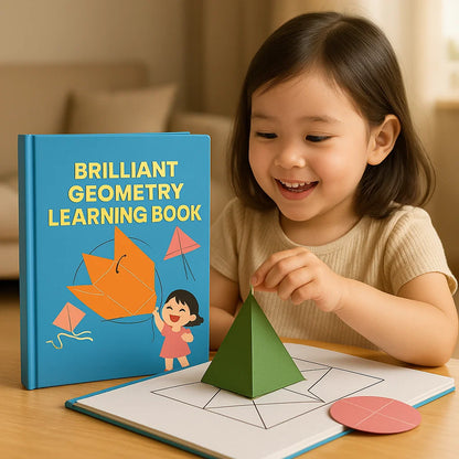 Brilliant Geometry Learning Book for Kids