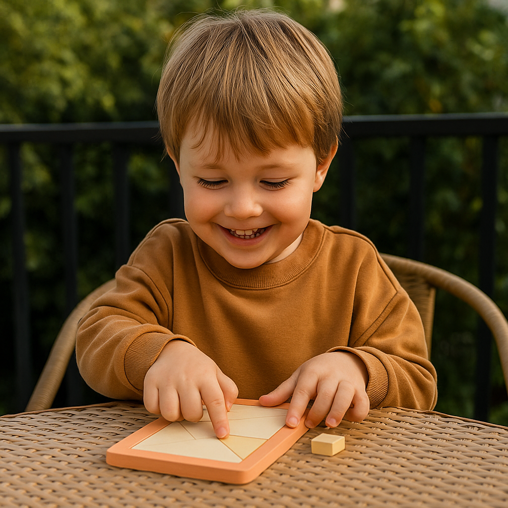 Wooden Tangram Puzzle Game