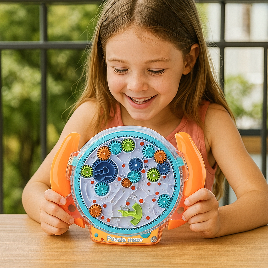 3D Ball Maze Wheel – Skill and Learning Game