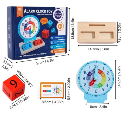 Educational Montessori Clock & Time Learning Toy