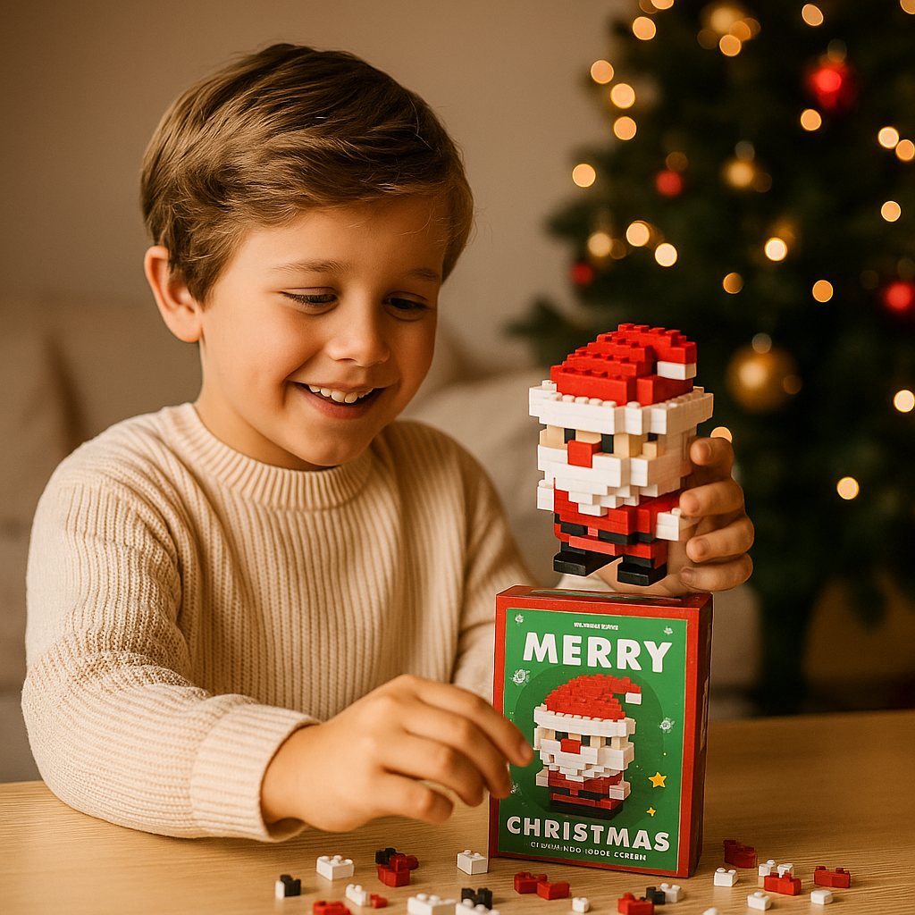 Creative Building Block Christmas Figures – Fun for the Whole Family
