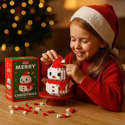 Creative Building Block Christmas Figures – Fun for the Whole Family