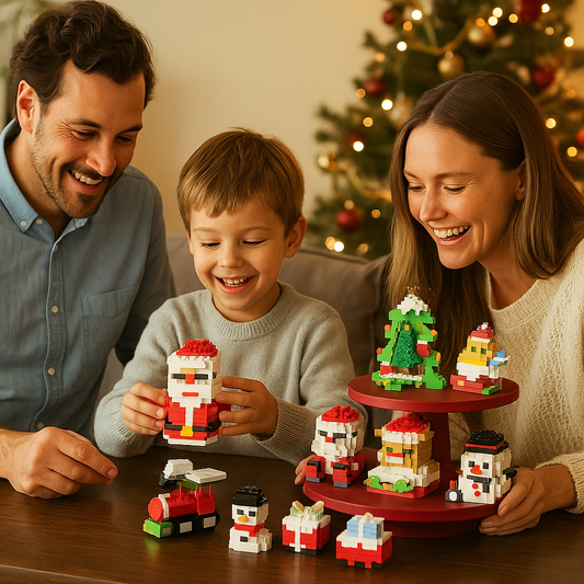 Creative Building Block Christmas Figures – Fun for the Whole Family