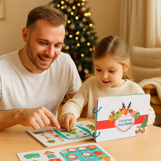 Educational Montessori Christmas Story Book