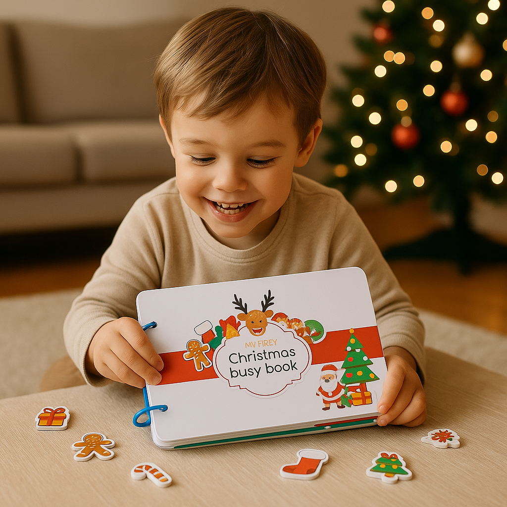 Educational Montessori Christmas Story Book