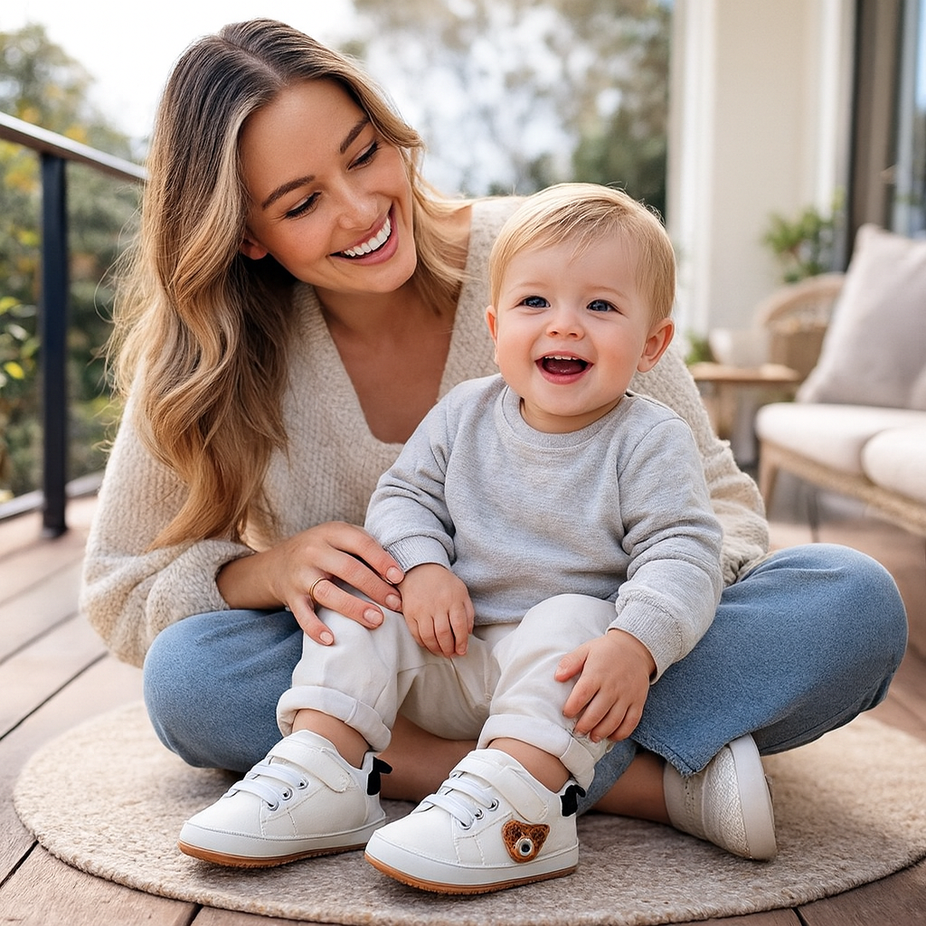 Toddler Shoes in a Cute Bear Design
