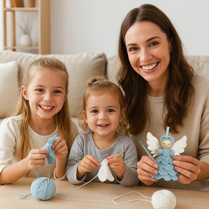 DIY Crocheted Angel Kit