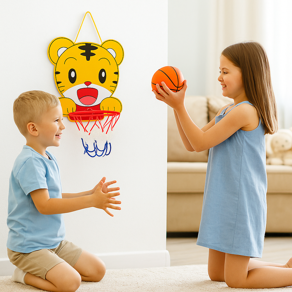 Cute Animal Basketball Set for Kids