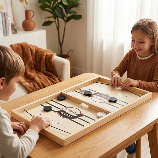 Wooden Sling Shot Chess board game