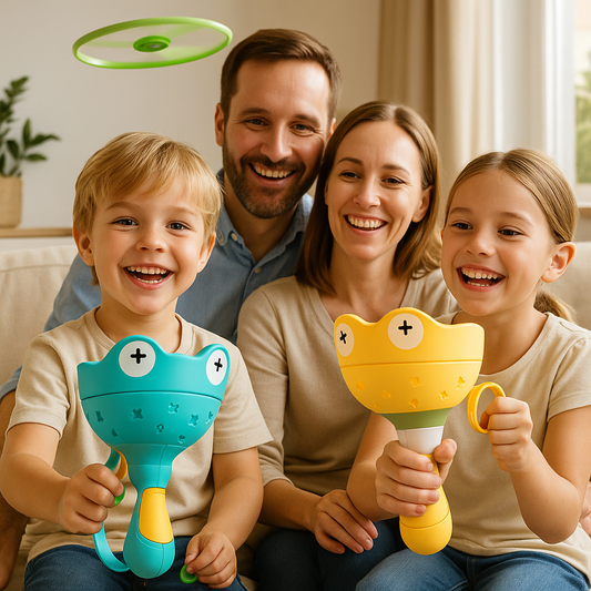 Flying Propeller Toy with String Starter